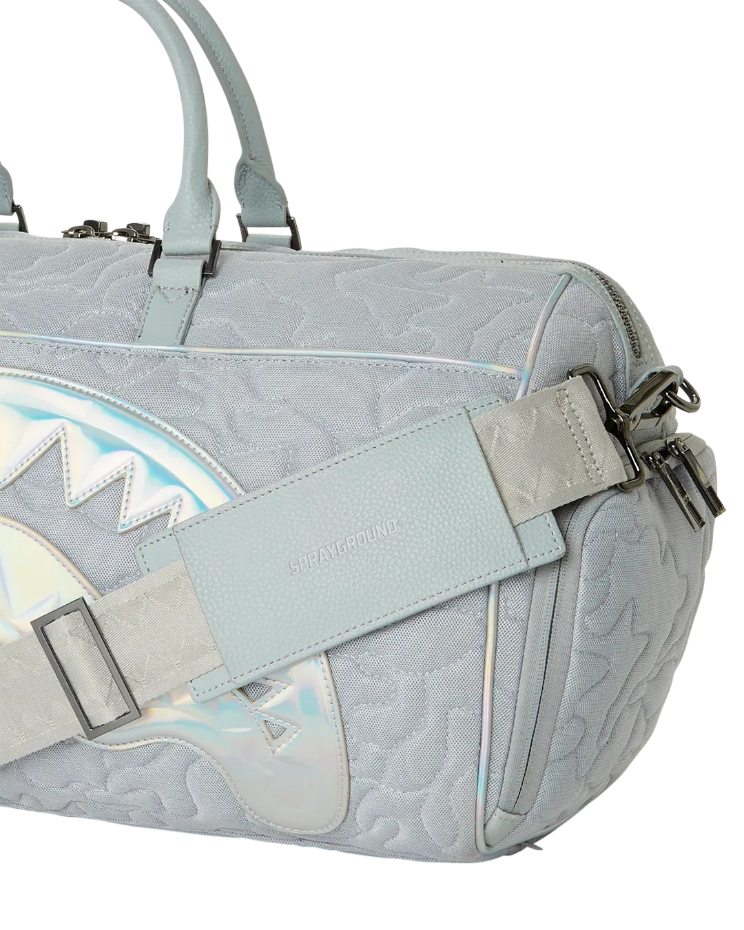 SprayGround MIRASHAKU IRIDESCENT QUILT DUFFLE