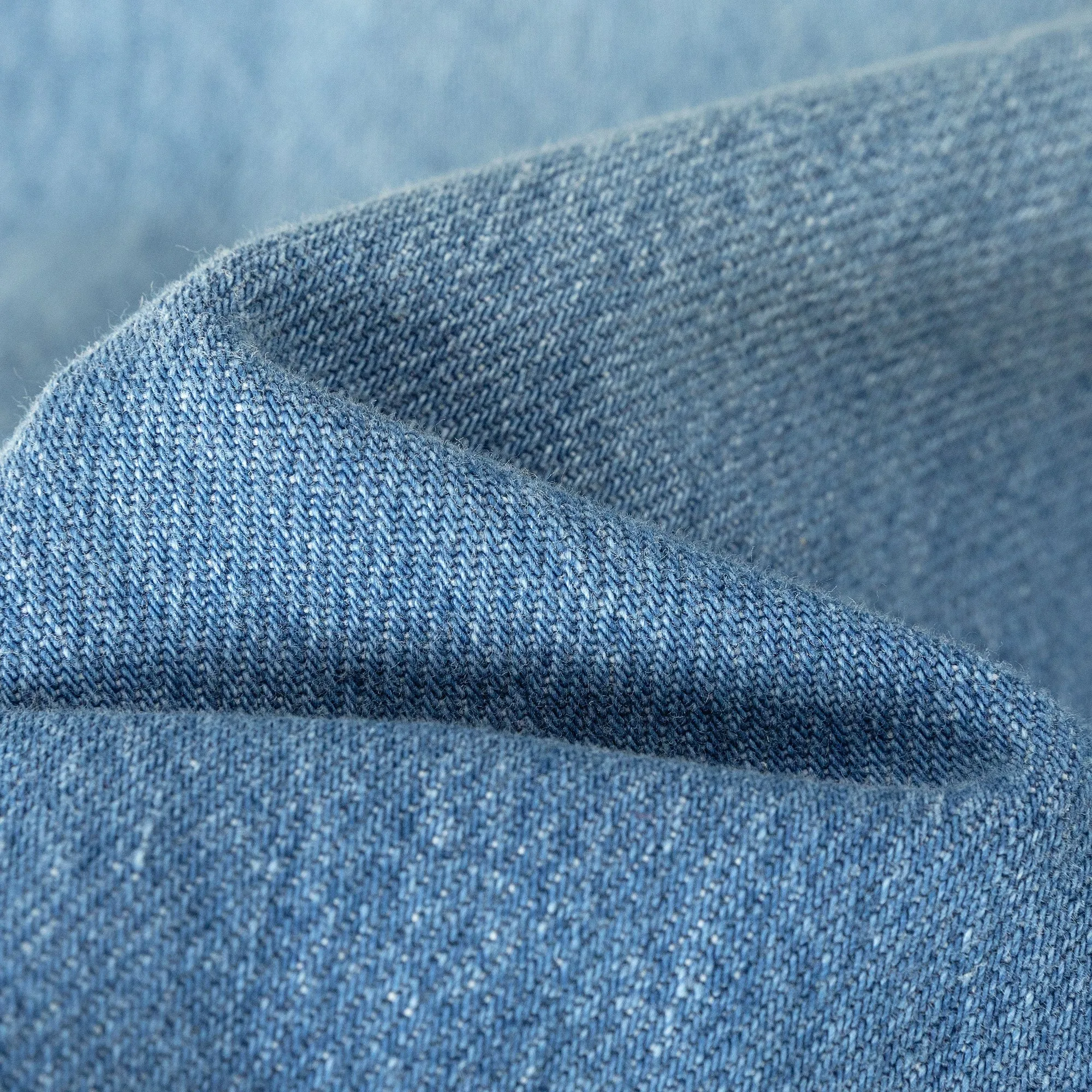 String Wide Denim Jeans