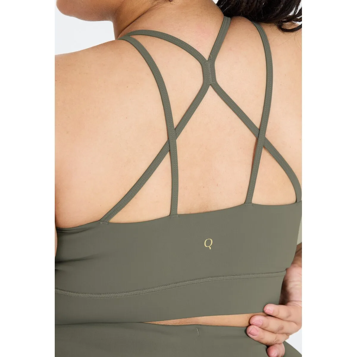 Thalia  Sports Bra - Castor Grey