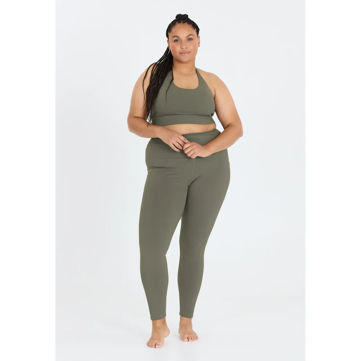 Thalia  Sports Bra - Castor Grey