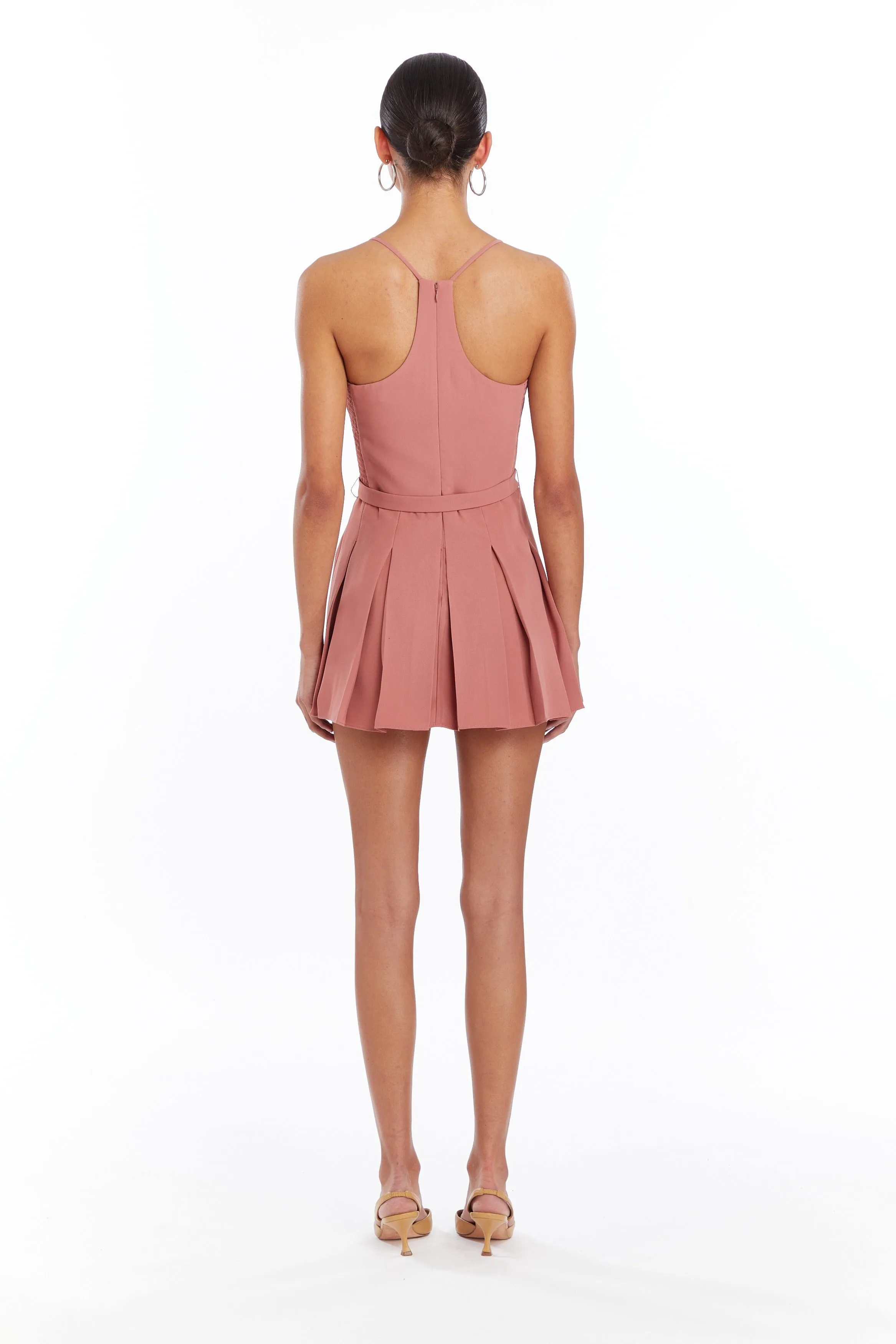 The Blair Belted Romper