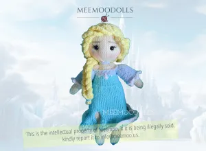The Ice Queen Knit Doll Knitting Pattern The Ice Queen Knit Doll Knitting Pattern