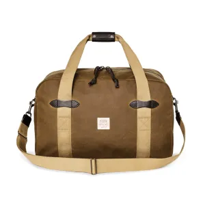 TIN CLOTH MEDIUM DUFFLE BAG - DARK TAN