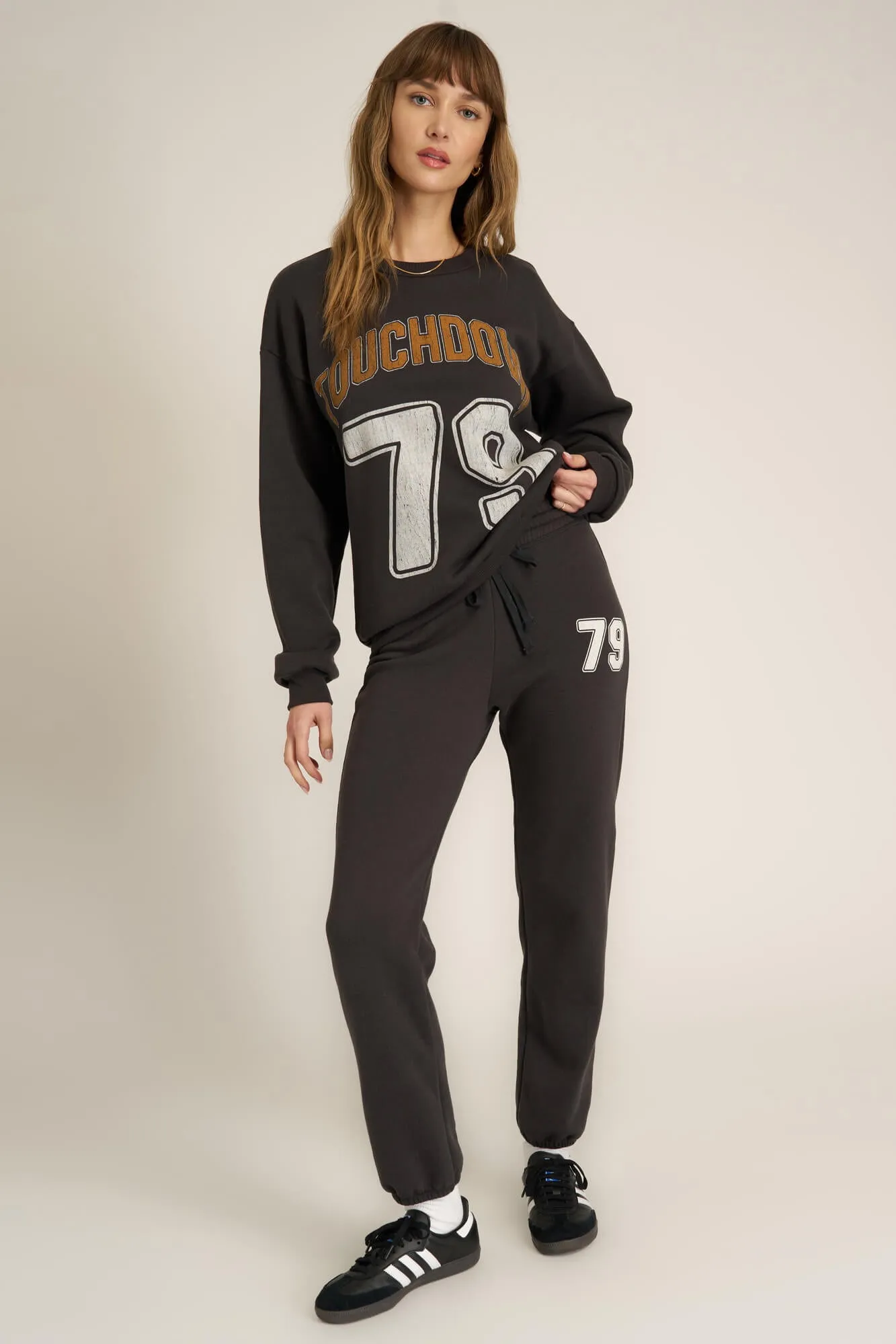 Touchdown Sweatshirt - Washed Black