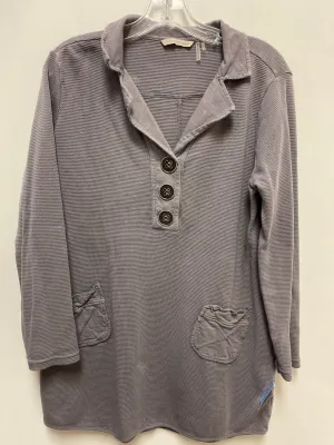Tunic Long Sleeve By Soft Surroundings In Grey, Size: L