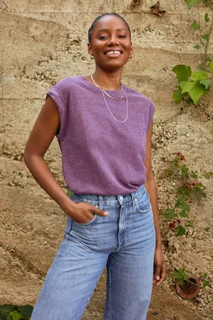 Victoria Rolled Sleeve Tee