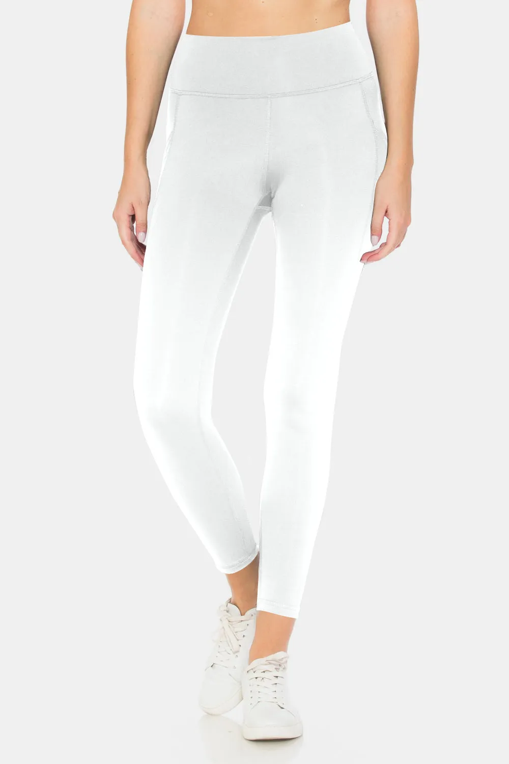 Women's Leggings Depot High Waist Leggings with Pockets