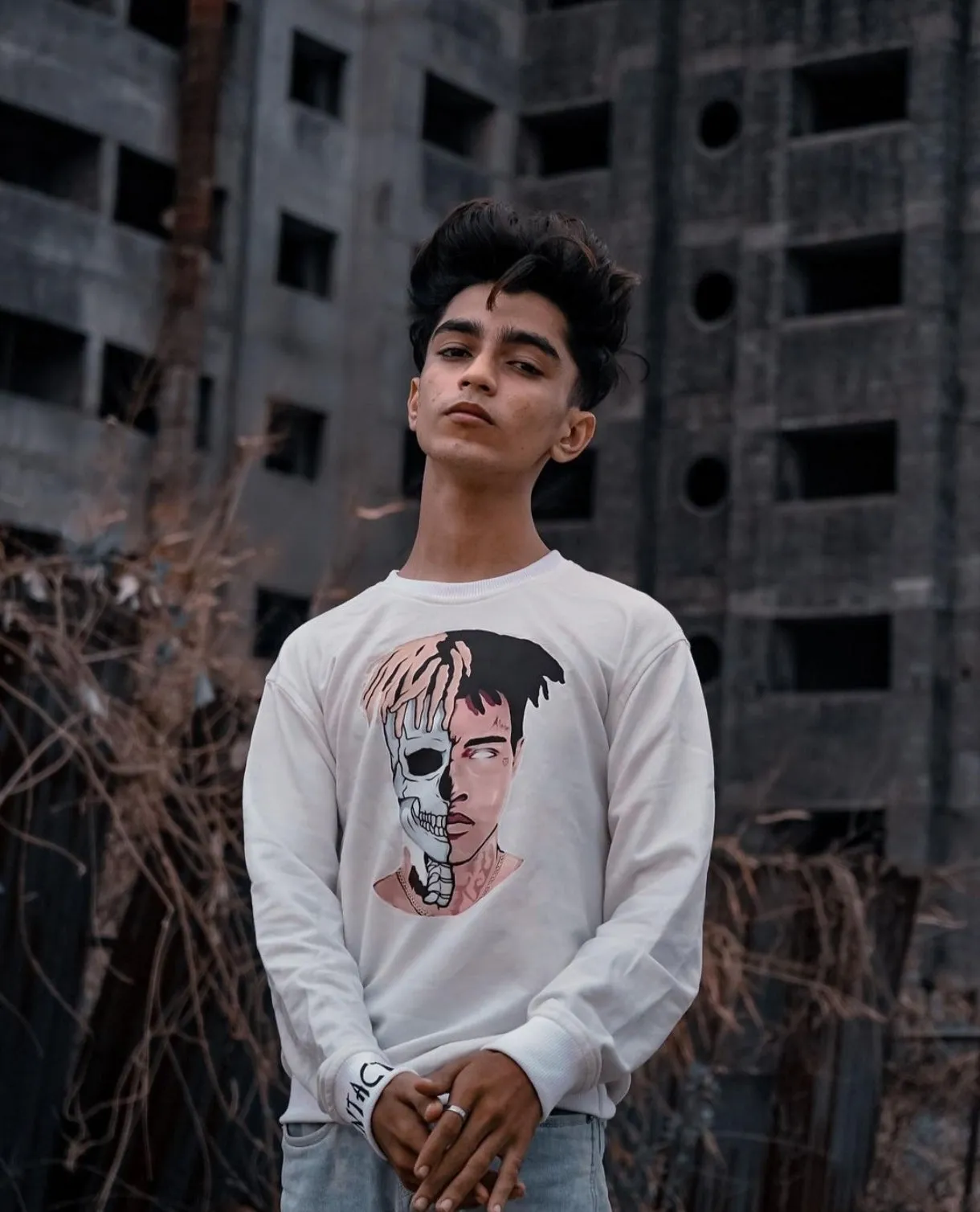 Xxxtentacion Printed Sweatshirt