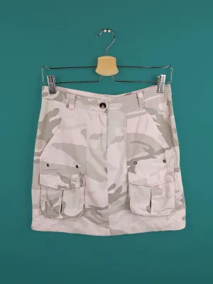 Y2K Mini Skirt Camo Pastel - size M