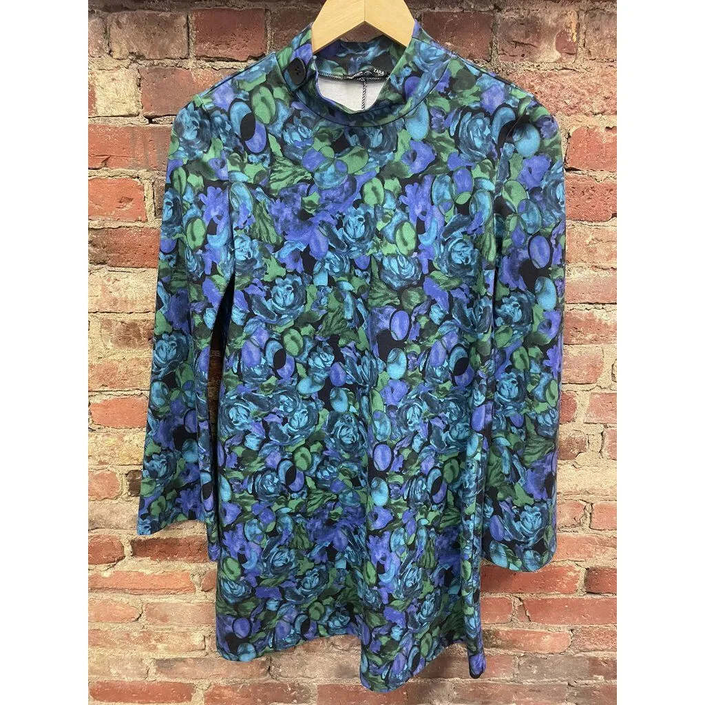 Zara Mock Neck 60’s Shift Dress - Size Small