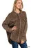 Zenana Acid Wash Oversized Waffle Shacket